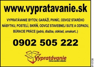 Vypratavanie bytov a garazi