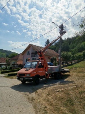 Výškové práce Trenčín a okolie 18m