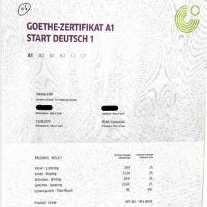 WhatsApp(+371 204 33160)Buy TELC A1 Deutsch Certificate online 